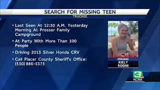 Tip line started to help locate missing 16-year-old in Truckee