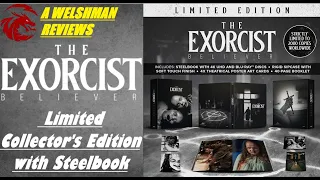 The Exorcist Believers 4K Steelbook Set Limited to 2000 #physicalmedia #unboxing #4k #theexorcist