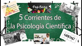 Corrientes de Psicología Científica. conductismo, Gestalt, psicoanálisis, humanismo, cognoscitivismo