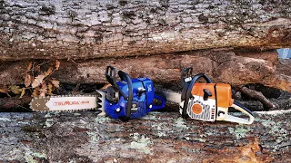 Stihl MS361 & Holzfforma G366, great chainsaws for work - part 1....