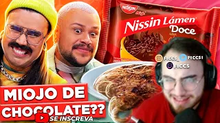 Ficcs reage aos @divadepressao em CHERNOSABORES: COMIDAS FAMOSAS, SABORES ESTRANHOS|Diva Depressão