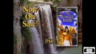 The Jungle Book on VHS Commercial - 1995