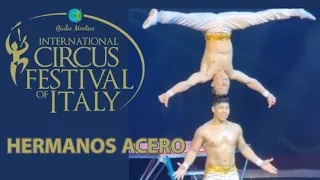 23° International Circus Festival of Italy: Hermanos Acero - hand to hand (City of Latina 2022)