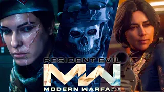 Ghost & Valeria & Stiletto in Resident Evil 3 Remake │ Resident Evil Modern Warfare