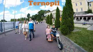 Walking in Ternopil summer Файне місто Тернопіль Прогулянка містом літо 2023 part 3 | Ukraine 🇺🇦