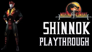 Mortal Kombat 4 - Shinnok - Master II Playthrough (Commentary)