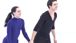 [2018 평창] ICE DANCE SD Practice 2 - Tessa Virtue & Scott Moir @ PyeongChang Olympic 2018