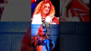 becky lynch vs liv morgan comparison 🔥💪❤️#shorts