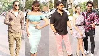 John Abraham, Urvashi Rautela, Arshad Warsi, Pulkit & Kriti Having Fun with PAGALPANTI