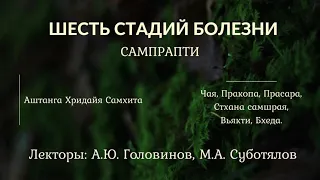 19.2. ШЕСТЬ СТАДИЙ БОЛЕЗНИ. Сапрапти.  Головинов А.Ю. Суботялов М.А.