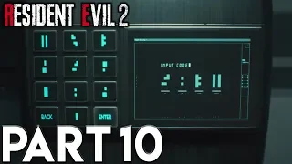 RESIDENT EVIL 2 REMAKE Walkthrough Gameplay Part 10 LABORATORY (RE2 CLAIRE)