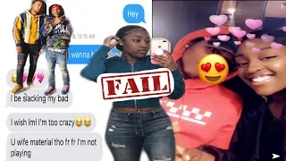 LYRIC PRANK ON MY EX ARMON AND TREY RIGHT BACK (he cursed me out ‼️)