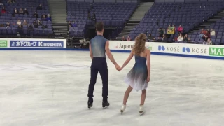 [ISU WC 2017] Ice Dance Practice - Gabriella/ Guillaume