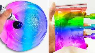 Slime ASMR That'll Make You Sleepy! Oddly Satisfying and Relaxing Videos 2973