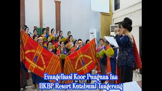 Evangelisasi Koor Punguan Ina HKBP Resort Kutabumi Tangerang " Tuhan Berapa Lama Lagi "