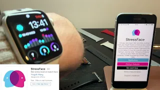 Measure heart rate variability (HRV) and stress using Apple Watch