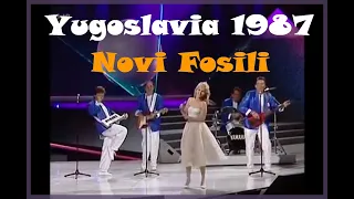 1987 Yugoslavia: Novi Fosili - Ja sam za ples (4th place at Eurovision in Brussels) with SUBTITLES