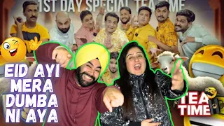 Punjabi Reaction on ~ Eid Special Tea Time by Sajjad Jani Team~ Ajj Jugtan Da Eid Te Bazar Sajeya!