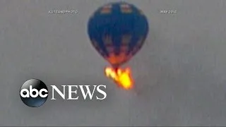 Hot Air Balloon Accident Described as 'Fireball in the Sky'