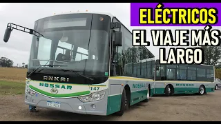 El viaje en ómnibus eléctrico más largo de Uruguay / Ankai de Nossar