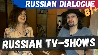 Popular Russian TV-shows | Intermediate Russian Dialogue (RUEN subs)