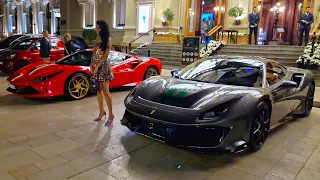 MONACO BILLIONAIRES NIGHTLIFE 2023 CARSPOTTING #monaco #lifestyle #luxury#money#rich#style#supercars