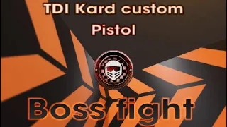 Division 2 - TDI ‘Kard‘ custom pistol in a boss fight