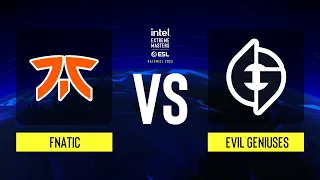 fnatic vs. Evil Geniuses - Map 1 [Inferno] - IEM Katowice 2023 Play-In - Upper bracket