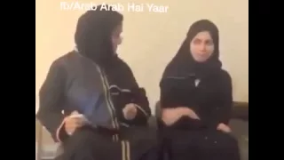 Arab mom funny slap to daughter