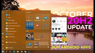 All Features of Windows 10 October 20H2 Update