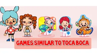 Games SIMILAR to TOCA BOCA | Avatar world |  Yoya world | AHA world #tocaboca #avatarworld