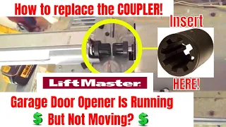 LiftMaster Screw Drive Garage Door Opener Coupler Replacement