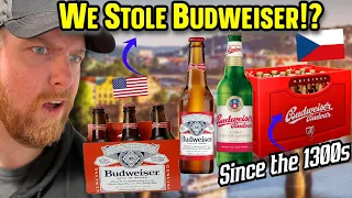 American Reacts to The REAL Budweiser is From Europe (Czech Republic)
