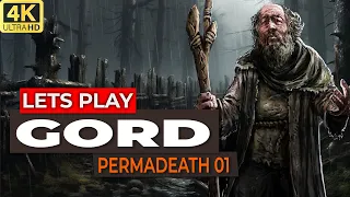 GORD GAMEPLAY | Permadeath Difficulty - Let's Play Gord 1 [4K]