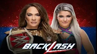 Backlash 2018 : Alexa Bliss Vs Nia Jax : Raw Womens Championship Match