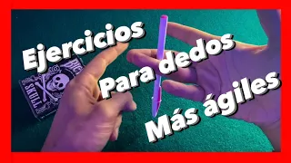 Ejercicios para los dedos para hacer mejores trucos de Magia