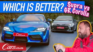 GR Corolla vs GR Supra - Manual Hatch vs Manual Sportscar, which one should you buy?