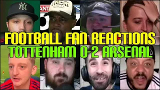 SPURS & ARSENAL FANS REACTION TO TOTTENHAM 0-2 ARSENAL | FANS CHANNEL