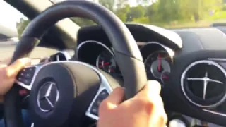 Mercedes SL63 AMG acceleration sound - exhaust OnBoard