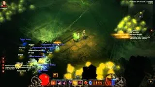 「Diablo 3」 Act 01 Boss 02 ~ "Queen Araneae" (Inferno Mode - Solo)