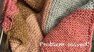 Knitcast 21: problem solved & a new project!