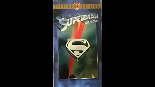 Opening to Superman the Movie Special Edition 2001 VHS