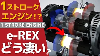 ＜ENG-sub＞ 1-stroke Engine: Discover the Revolutionary e-REX Engine (Is it real?)