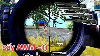 PUBG Mobile - Khi Bạn Clear Full Team Làm Chủ 3 Đền Bay | Combo Groza AWM Như "Hack Aim"