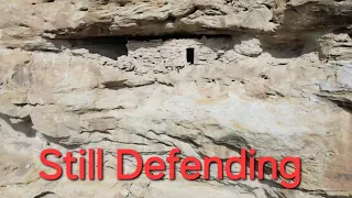 Amazing Cliffside Ruins. "Still Defending."