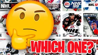 Which NHL Video Game is the BEST OF ALL TIME?!?