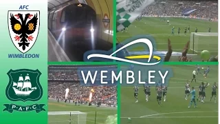 Sk Vlogs | Plymouth Argyle vs AFC Wimbledon - Play Off Final | 15/16 season