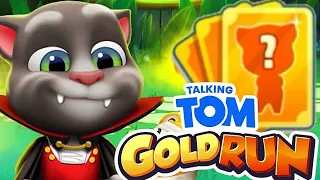 Talking Tom Gold Run Lucky Cards Halloween update Gameplay Android ios