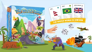 The World Game | Best Geography Board Game 🌎 - Fun and educational