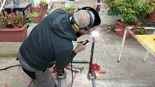 HOW TO MAKE Chainsaw LOG Stand | Cutting Firewood Safely | DIY